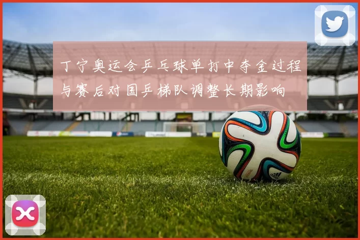 丁宁奥运会乒乓球单打中夺金过程与赛后对国乒梯队调整长期影响